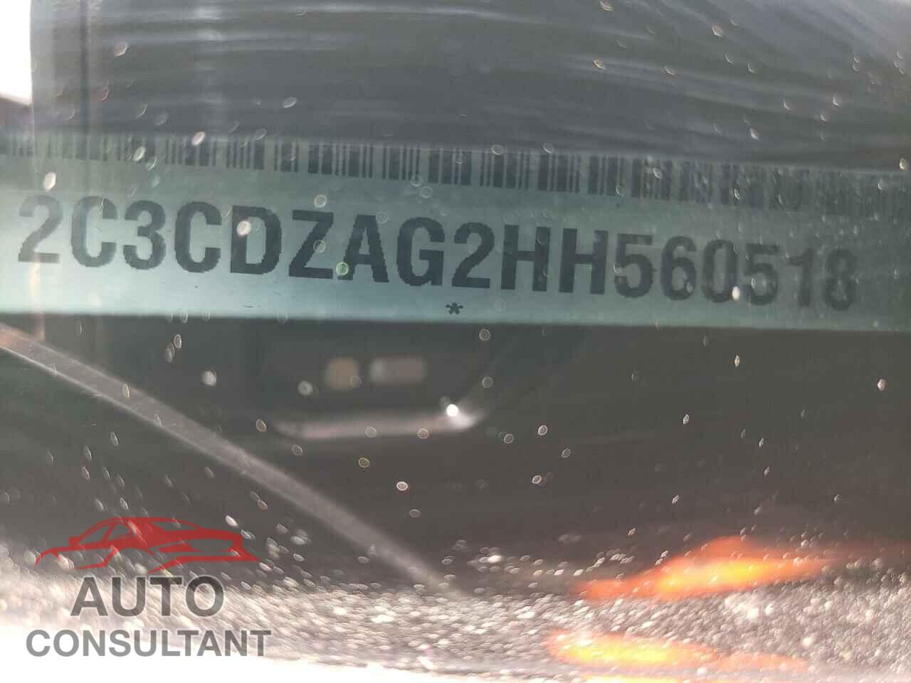 DODGE CHALLENGER 2017 - 2C3CDZAG2HH560518