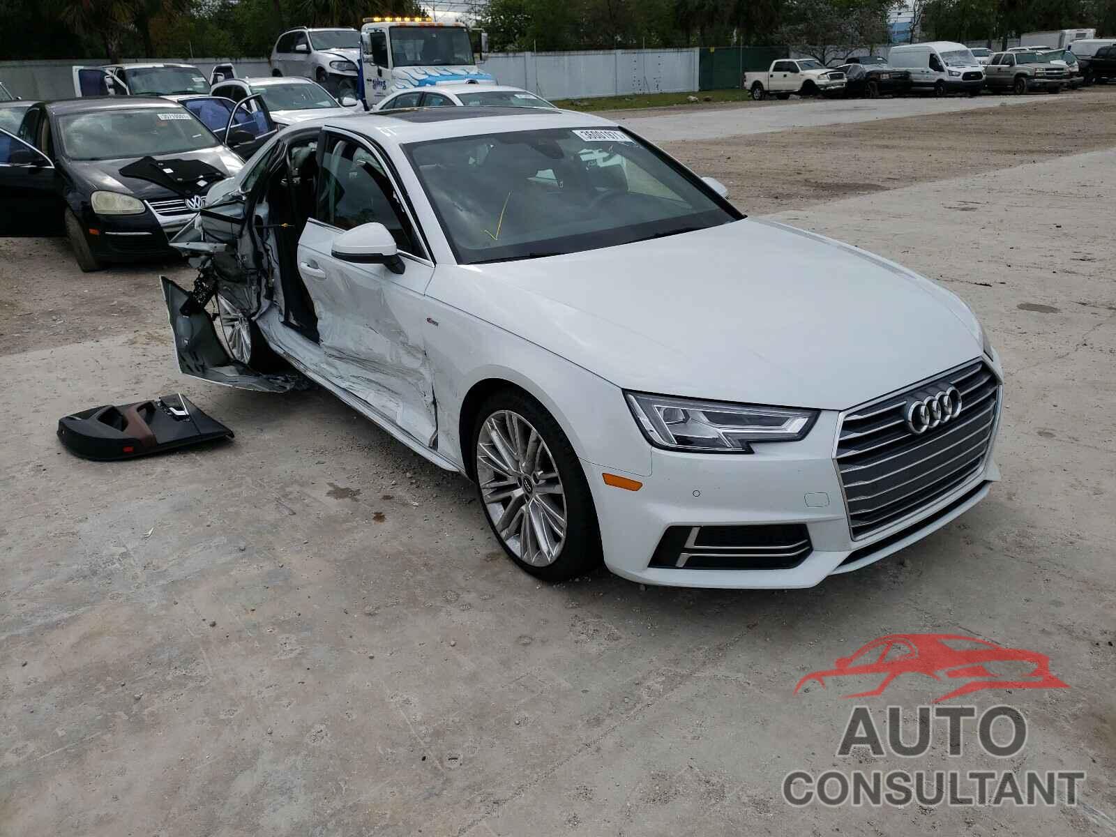 AUDI A4 2018 - WAULMAF47JA175050