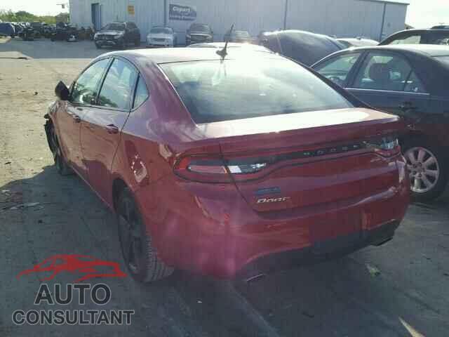 DODGE DART 2015 - 1C3CDFBBXFD410653