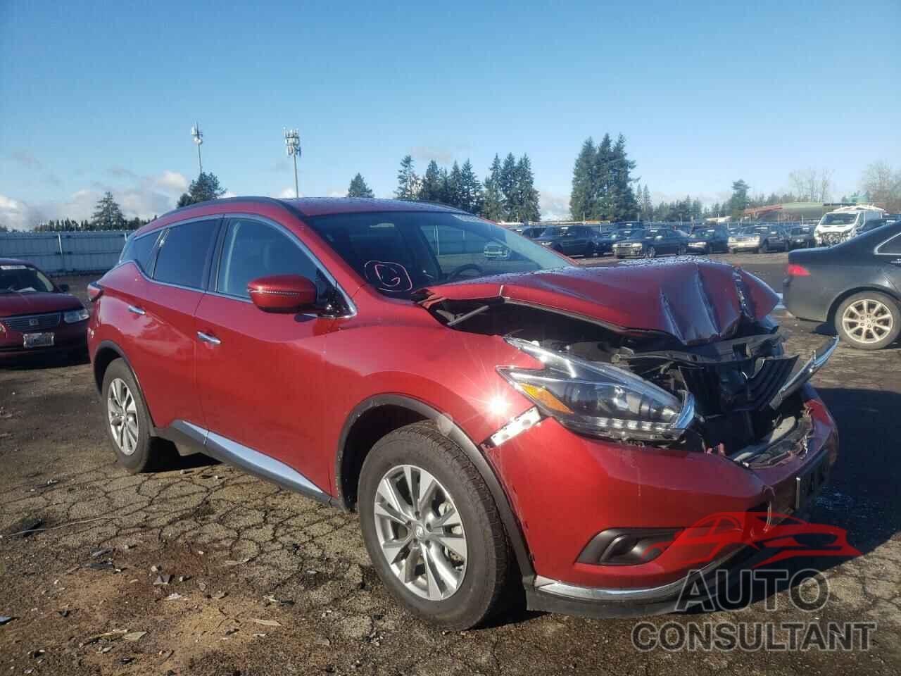 NISSAN MURANO 2018 - 5N1AZ2MH2JN158992