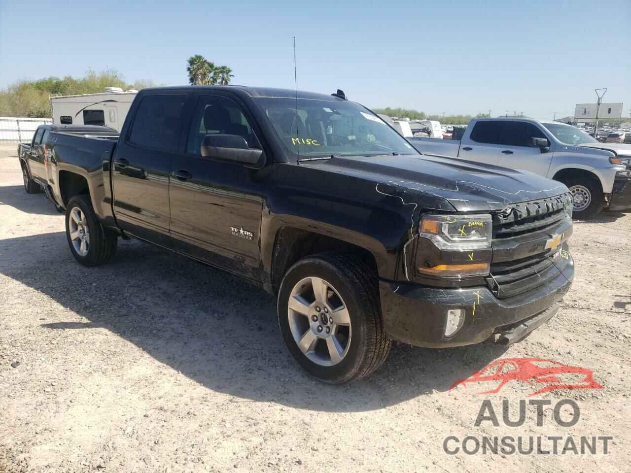CHEVROLET SILVERADO 2018 - 3GCUKREC0JG643108