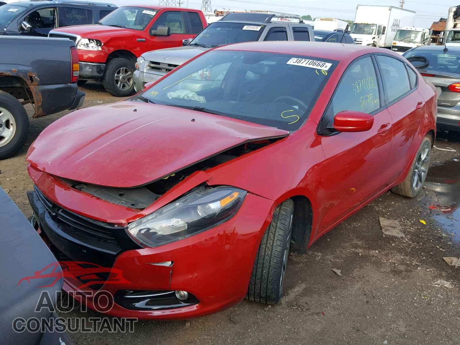 DODGE DART 2015 - 1C3CDFBB9FD116564