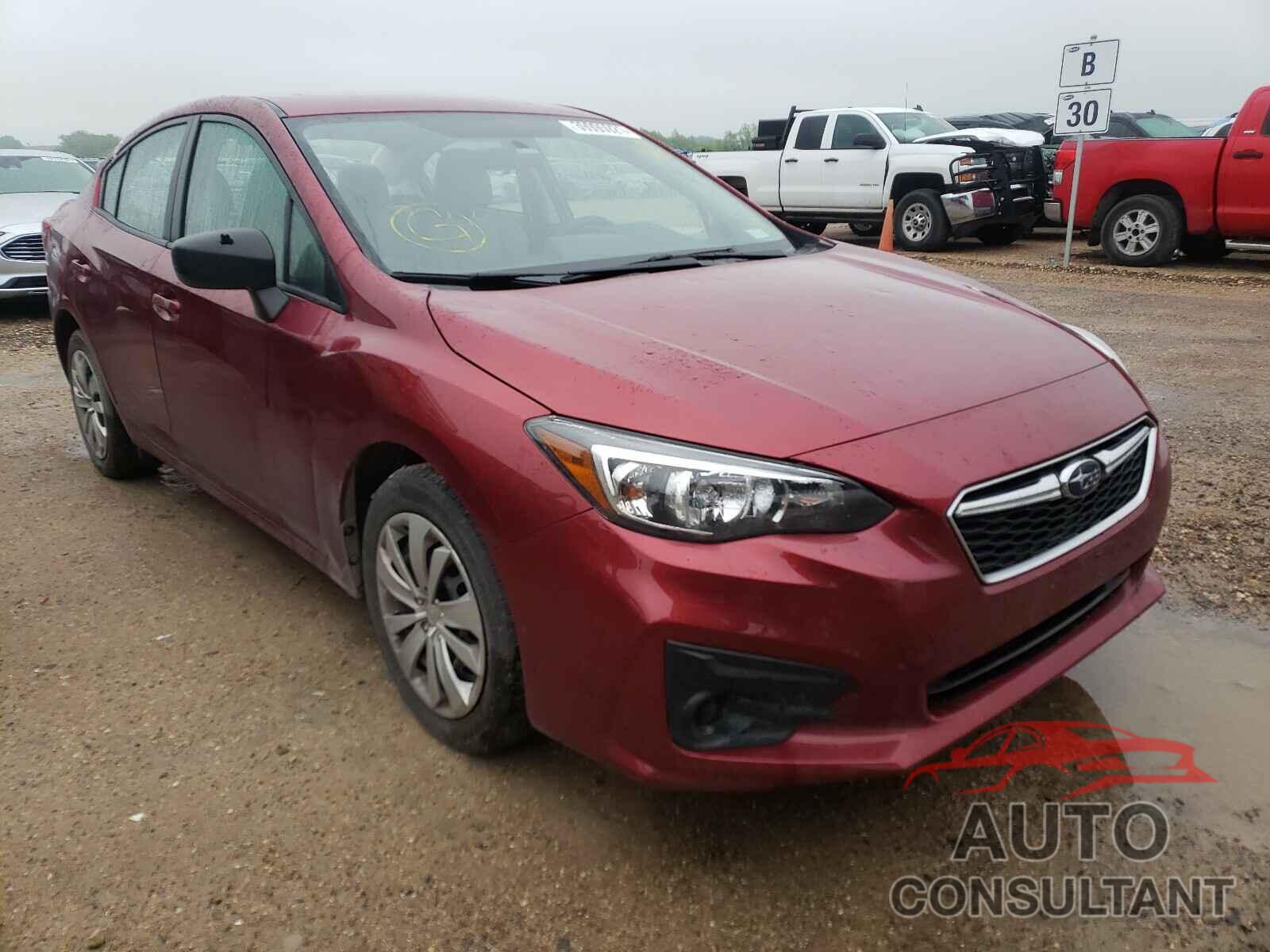 SUBARU IMPREZA 2018 - 4S3GKAA61J3624553