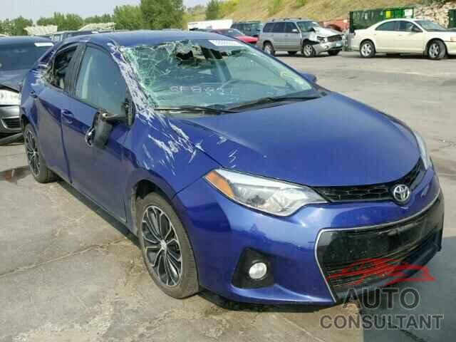 TOYOTA COROLLA 2016 - 2T1BURHE6GC681542