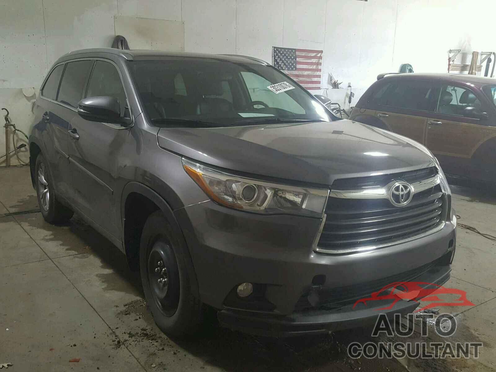 TOYOTA HIGHLANDER 2015 - 5TDJKRFH8FS159998