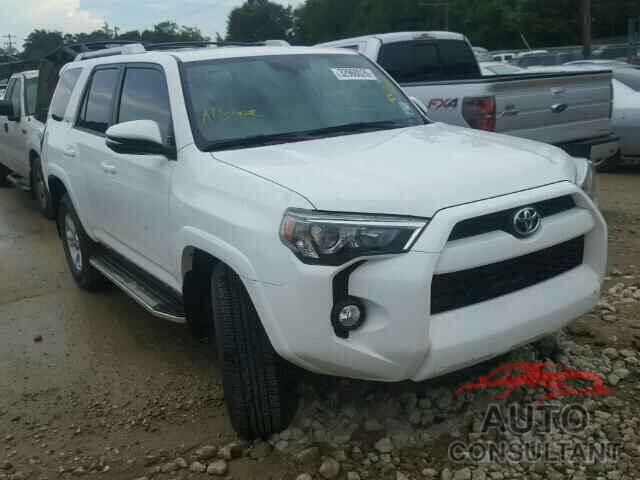 TOYOTA 4RUNNER 2016 - JTEZU5JR1G5133400