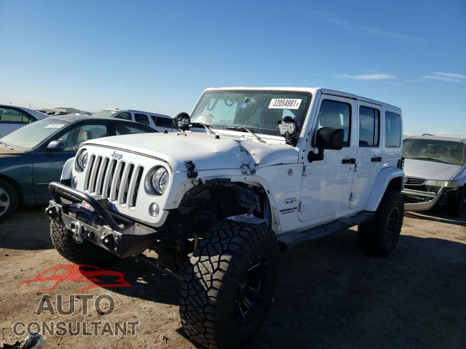JEEP WRANGLER 2017 - 1C4BJWEG3HL744149