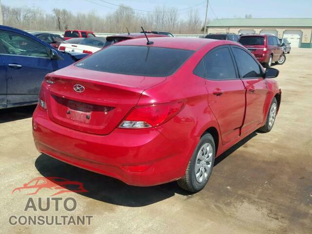 HYUNDAI ACCENT 2015 - KMHCT4AE8FU934068