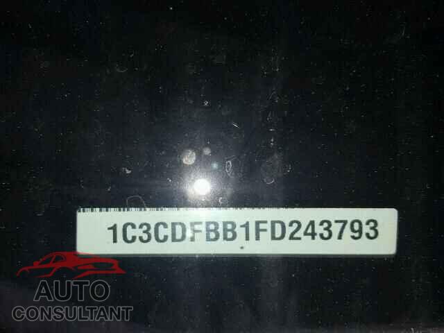 DODGE DART 2015 - 1C3CDFBB1FD243793