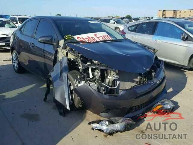 TOYOTA COROLLA 2016 - 2T1BURHE6GC626573