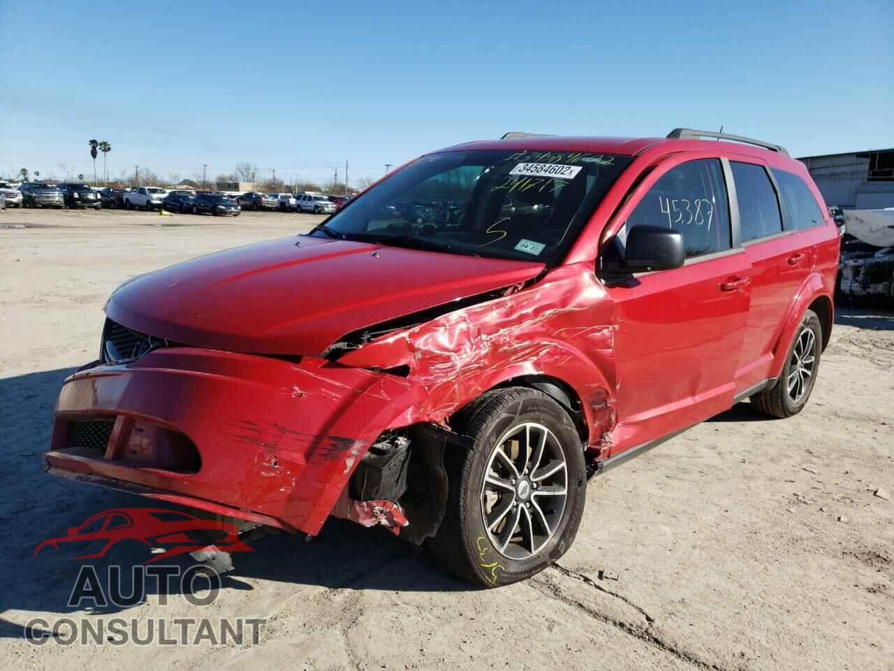 DODGE JOURNEY 2018 - 3C4PDCAB8JT241717