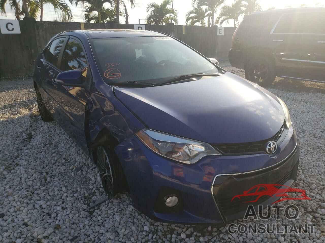 TOYOTA COROLLA 2016 - 2T1BURHE9GC510610