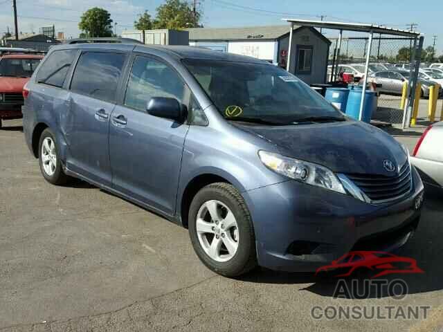 TOYOTA SIENNA 2015 - 5TDKK3DC1FS681395