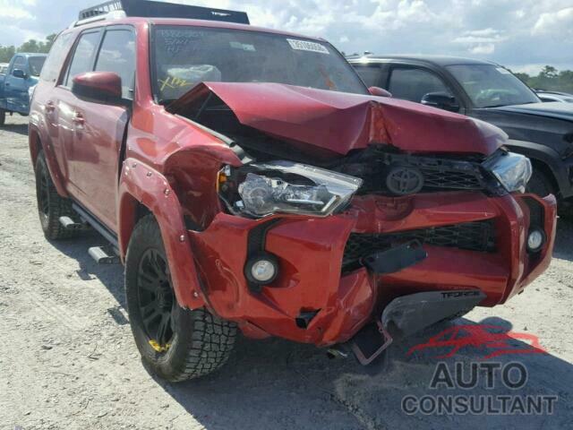 TOYOTA 4RUNNER 2016 - JTEBU5JR6G5321038