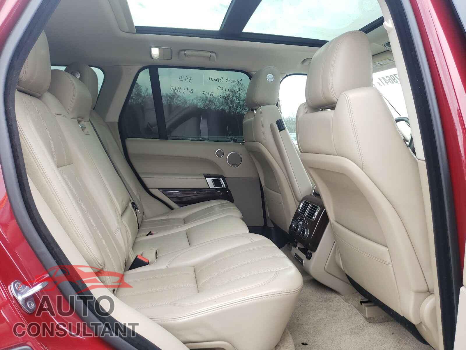 LAND ROVER RANGEROVER 2016 - SALGS2PFXGA313665