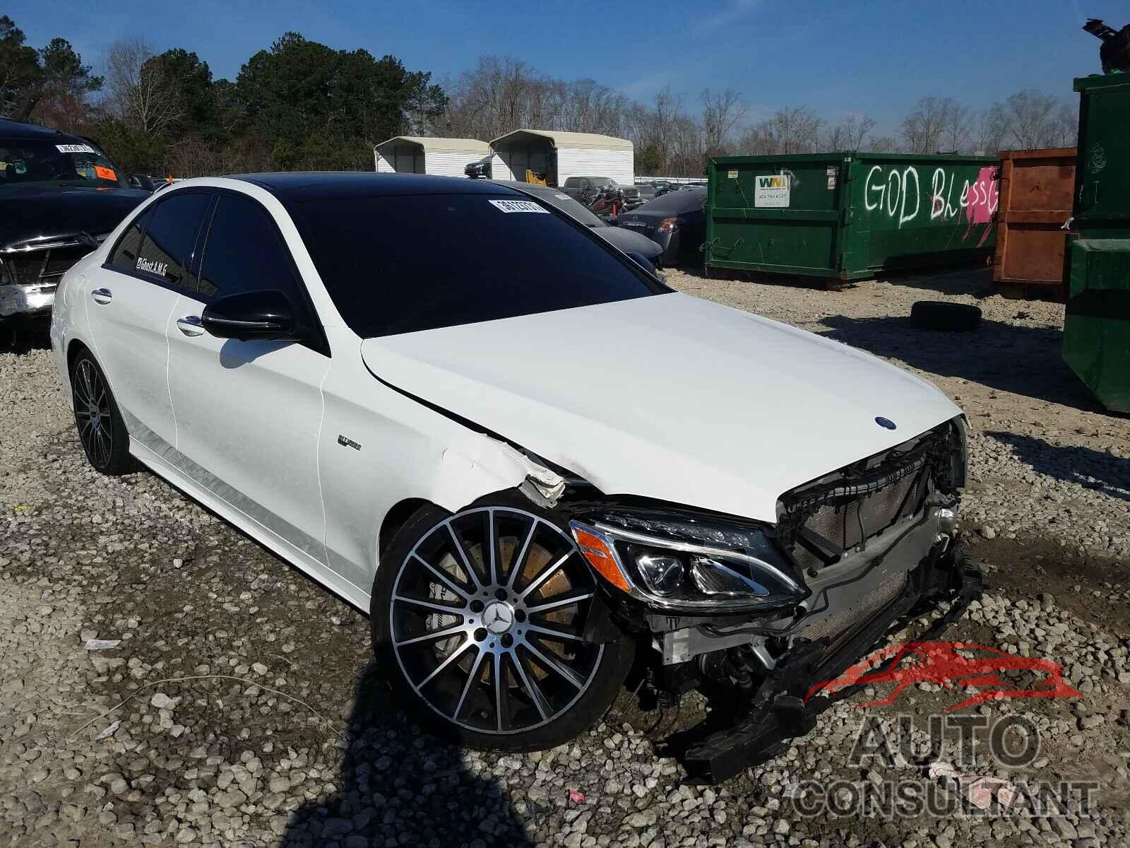 MERCEDES-BENZ C CLASS 2017 - 55SWF6EB9HU179303