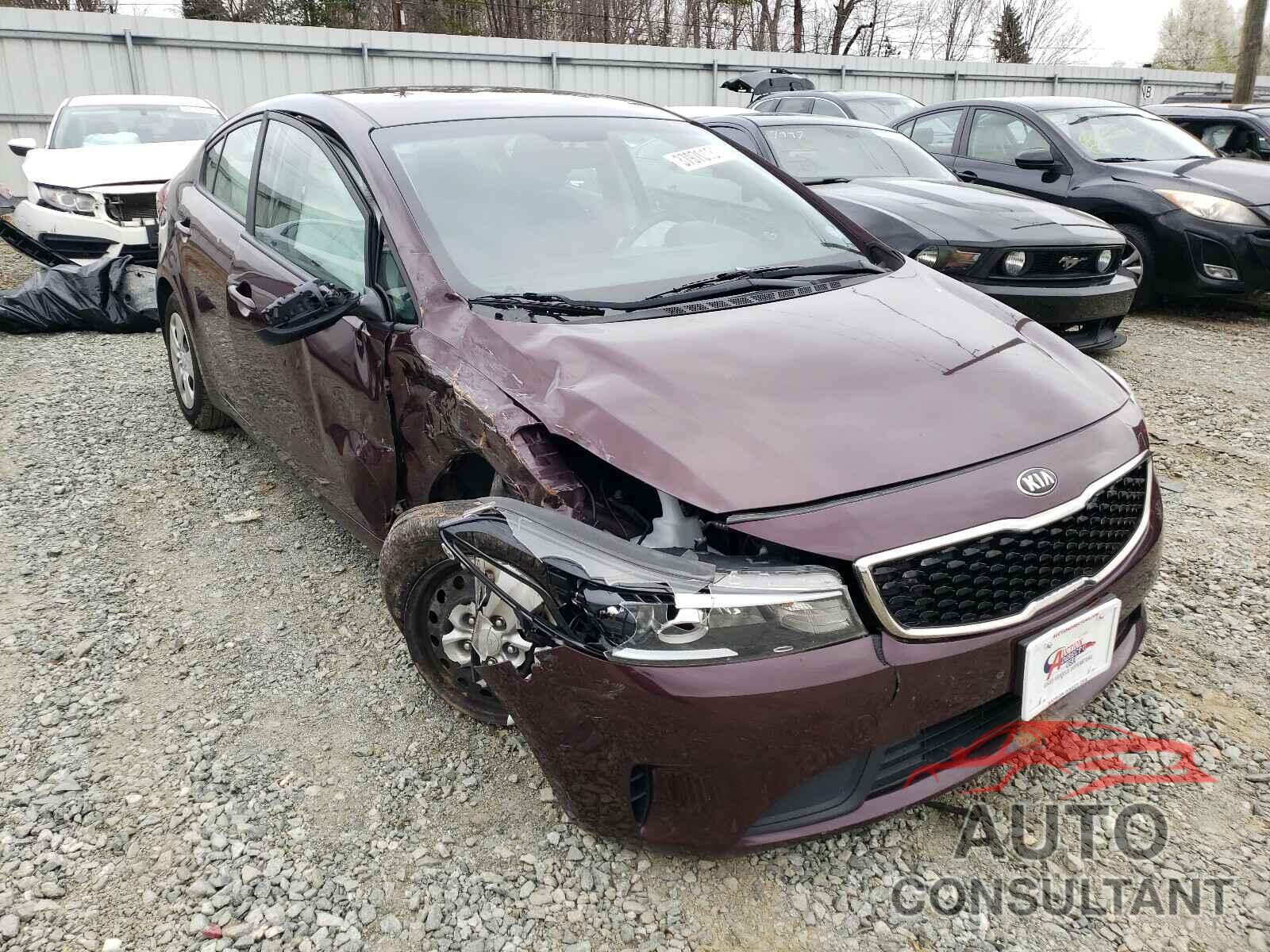 KIA FORTE 2017 - 3KPFL4A72HE087309