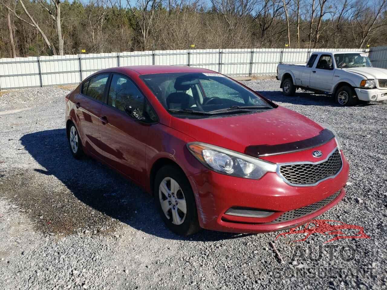 KIA FORTE 2016 - KNAFK4A66G5487651