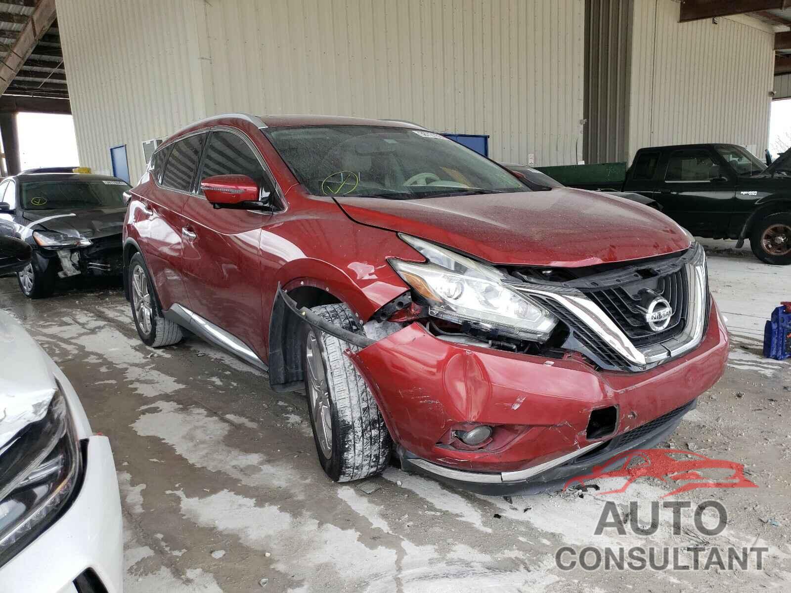 NISSAN MURANO 2016 - 5N1AZ2MG3GN116766