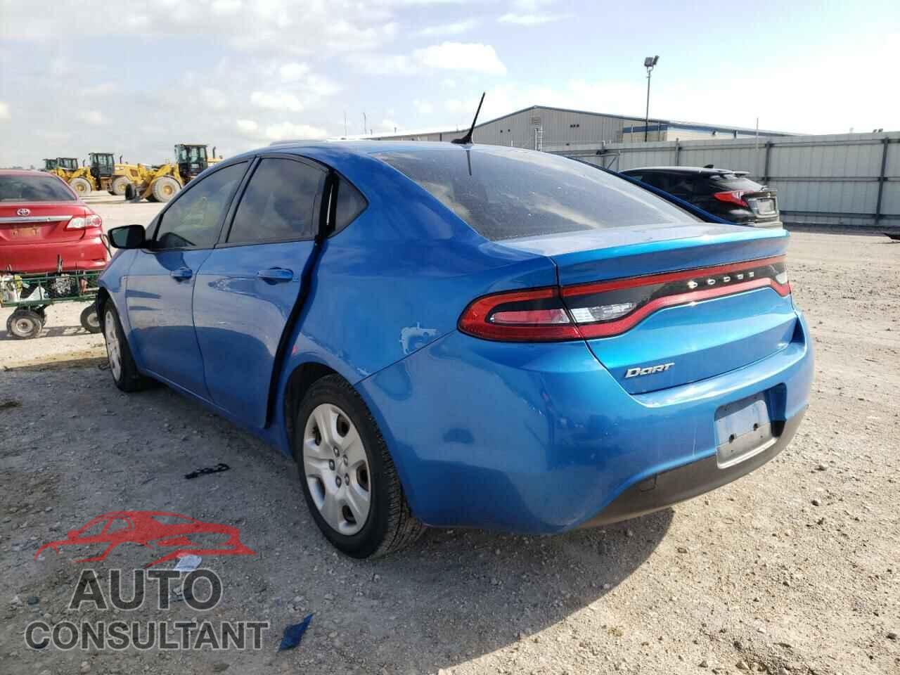 DODGE DART 2016 - 1C3CDFAA3GD704177