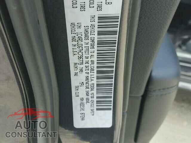 DODGE DURANGO 2017 - 1C4RDJDG7HC796779