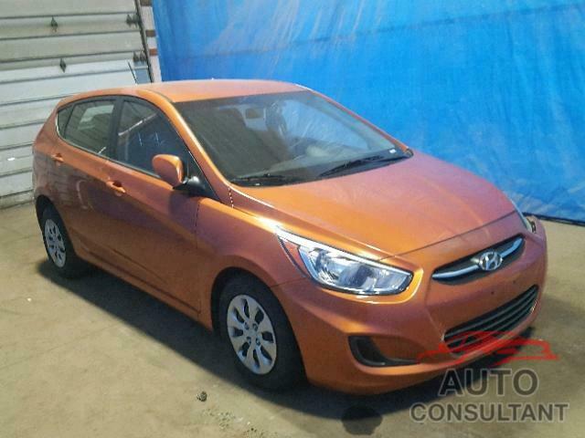 HYUNDAI ACCENT 2017 - KMHCT5AE9HU310577