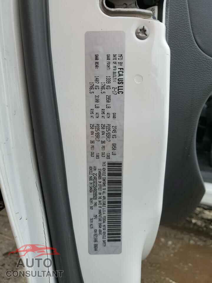 DODGE CARAVAN 2017 - 2C4RDGEG5HR699928