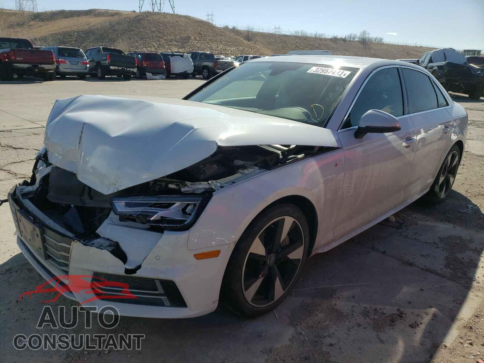 AUDI A4 2017 - WAUENAF4XHN013230