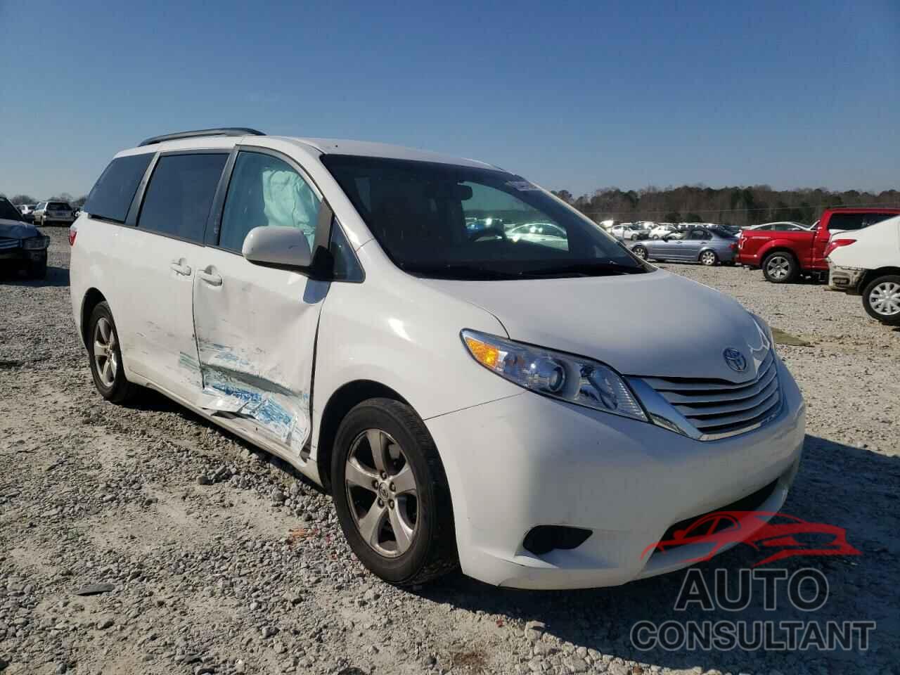 TOYOTA SIENNA 2017 - 5TDKZ3DC5HS892422