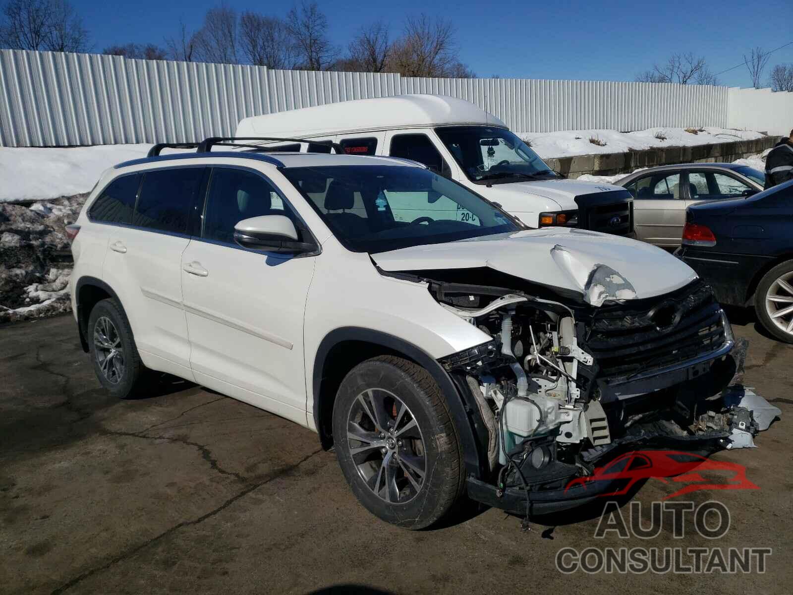 TOYOTA HIGHLANDER 2016 - 5TDJKRFH9GS285370