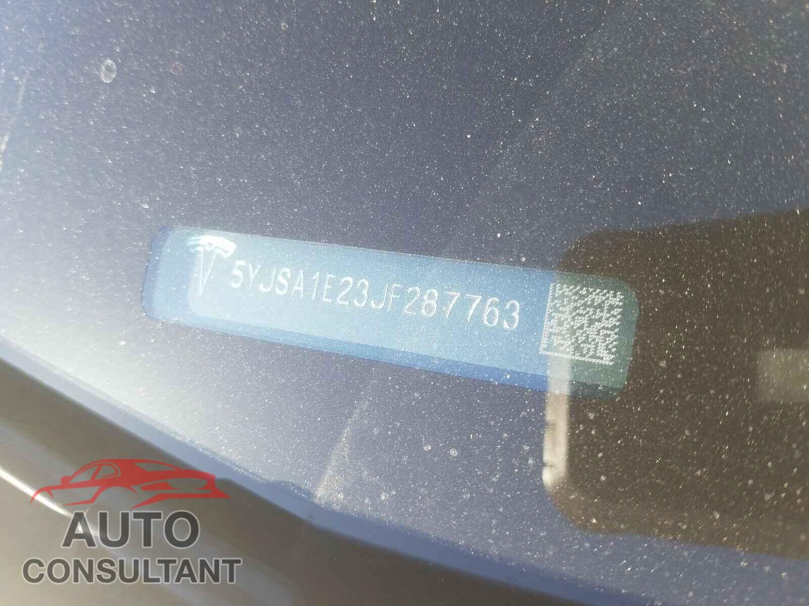 TESLA MODEL S 2018 - 5YJSA1E23JF287763