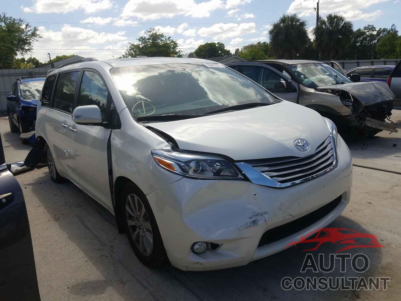 TOYOTA SIENNA 2017 - 5TDYZ3DC5HS846504