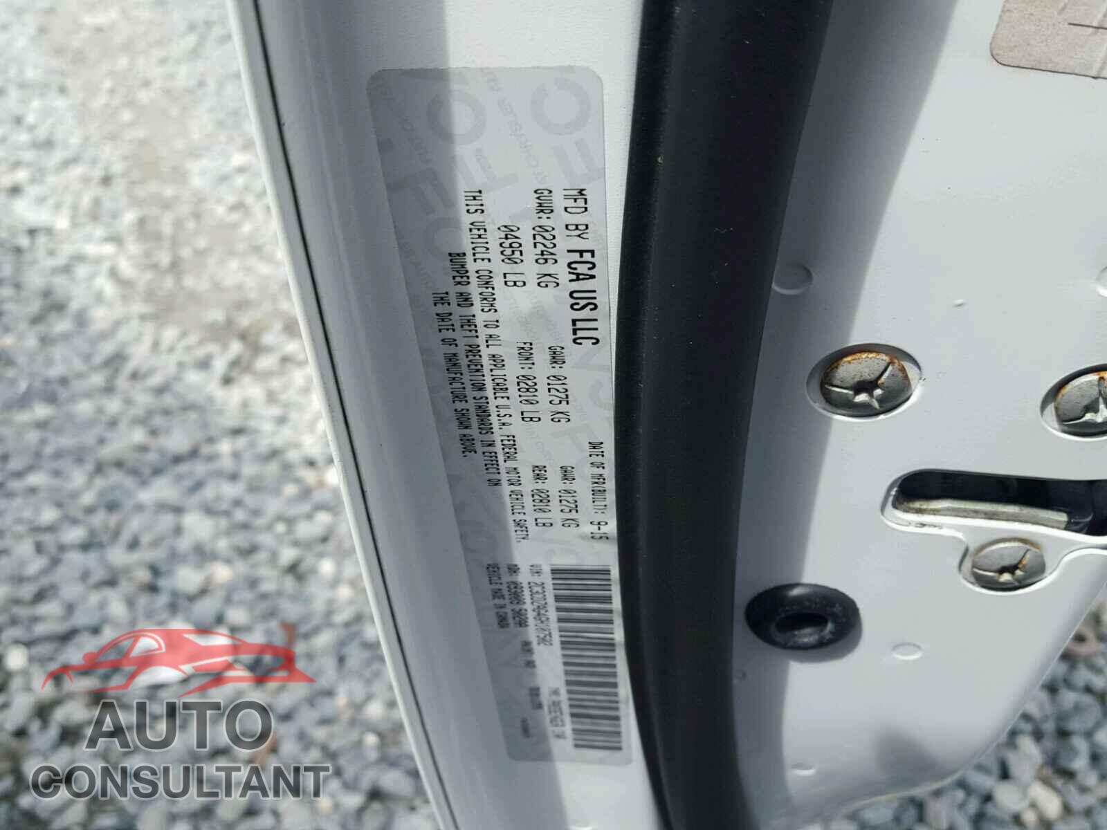 DODGE CHALLENGER 2016 - 2C3CDZAG4GH107502