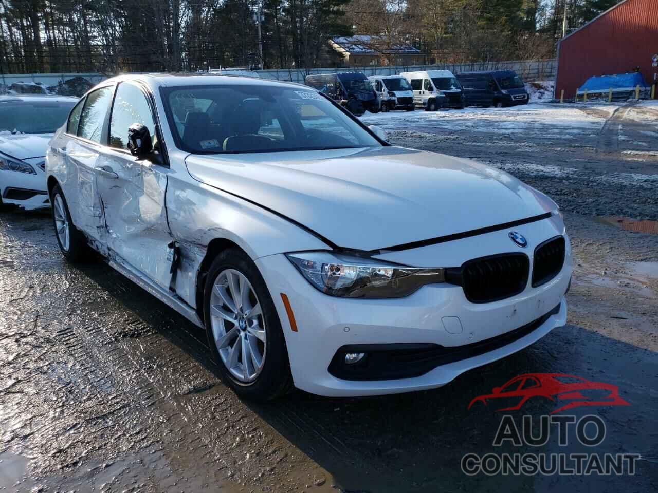 BMW 3 SERIES 2017 - WBA8E5G37HNU44229
