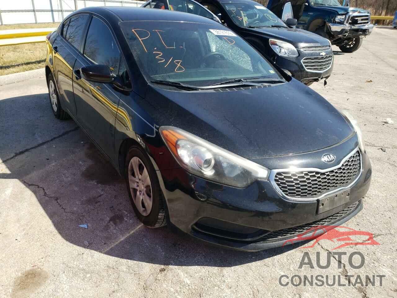 KIA FORTE 2016 - KNAFK4A63G5614811