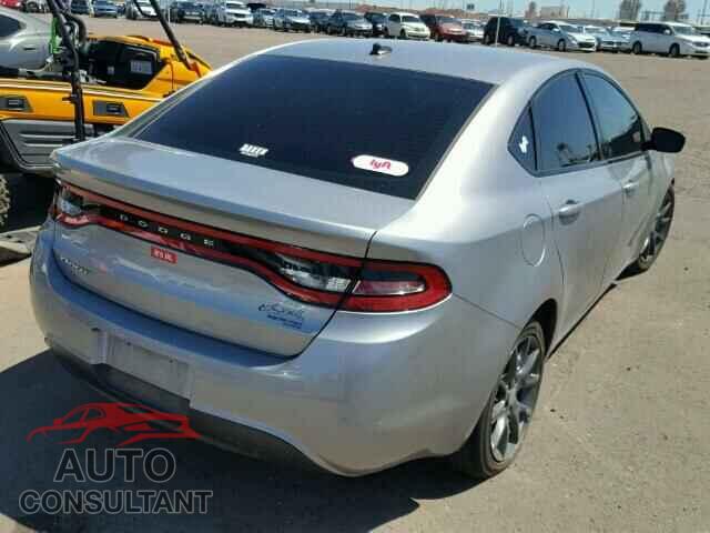 DODGE DART 2016 - 1C3CDFAA1GD533333