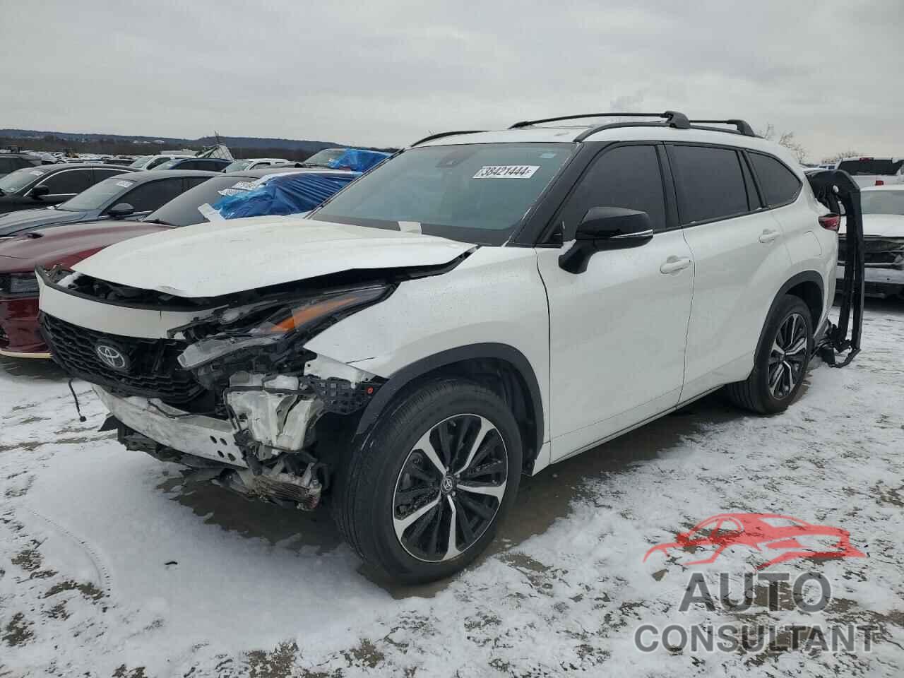 TOYOTA HIGHLANDER 2021 - 5TDLZRAH2MS048341