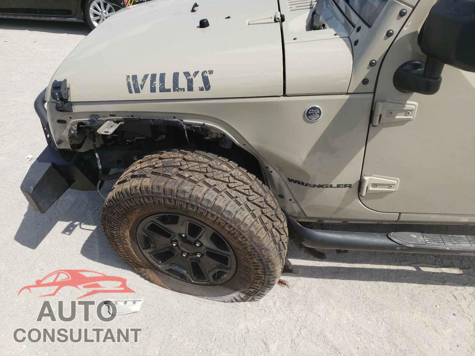 JEEP WRANGLER 2017 - 1C4AJWAG3HL588969