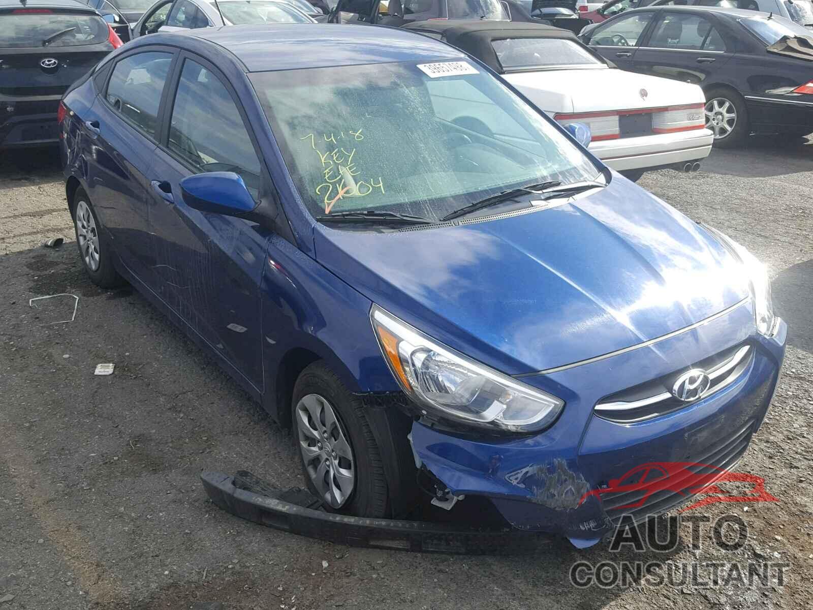 HYUNDAI ACCENT 2017 - KMHCT4AEXHU294402
