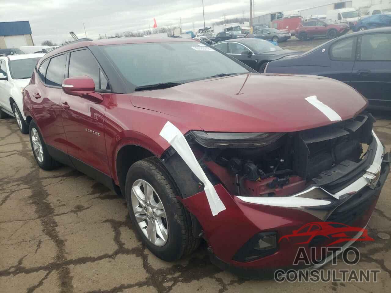 CHEVROLET BLAZER 2019 - 3GNKBBRA4KS683401