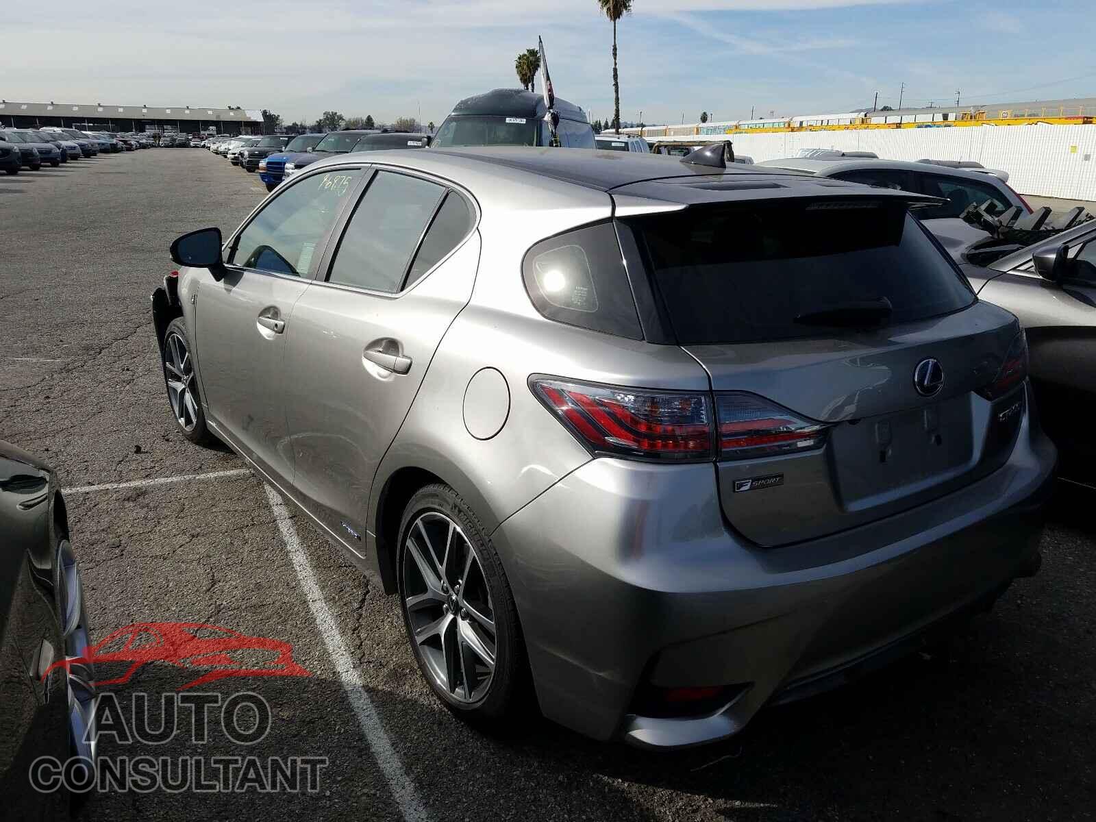 LEXUS CT 200 2017 - JTHKD5BH3H2285076