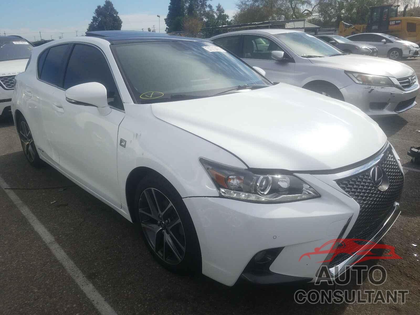 LEXUS CT 200 2016 - JTHKD5BH2G2263181