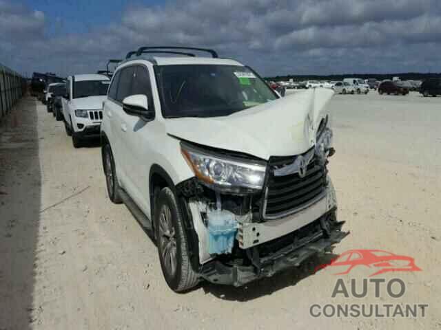 TOYOTA HIGHLANDER 2015 - 5TDKKRFH9FS088251
