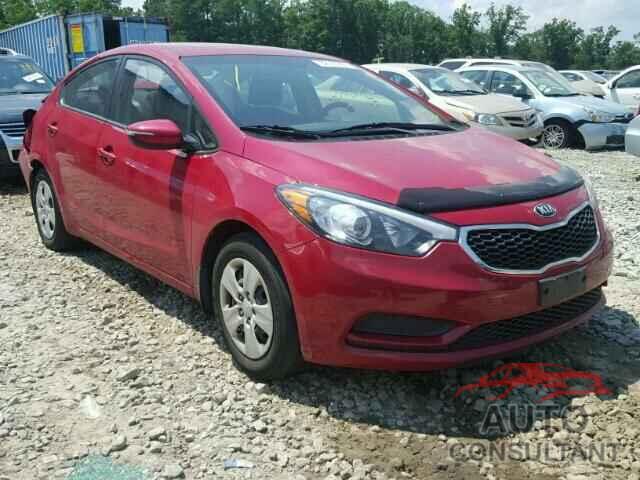 KIA FORTE 2015 - KNAFX4A66F5427109