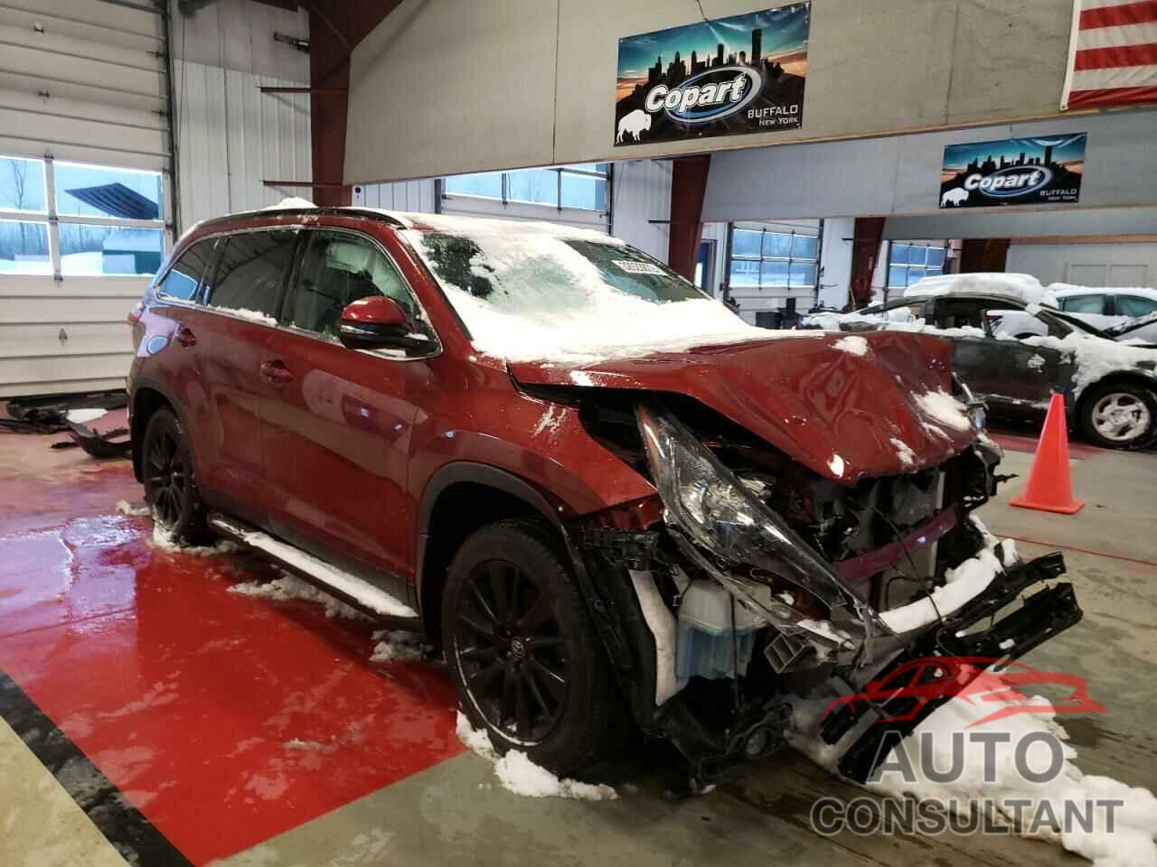 TOYOTA HIGHLANDER 2019 - 5TDJZRFH6KS622193