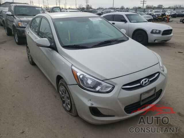 HYUNDAI ACCENT 2017 - KMHCT4AE6HU190392