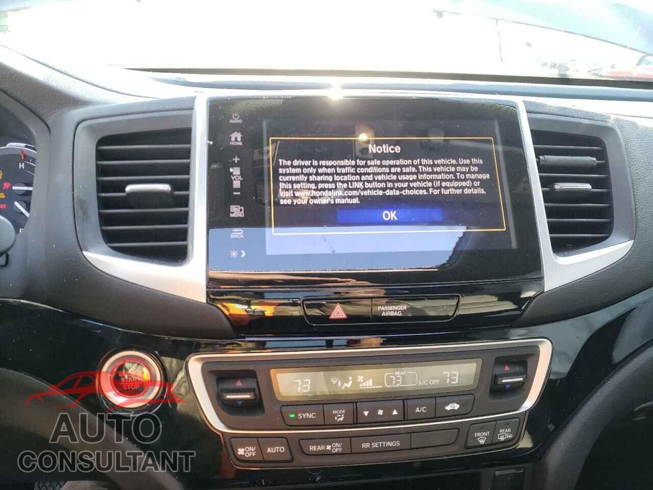 HONDA RIDGELINE 2020 - 5FPYK3F73LB009128