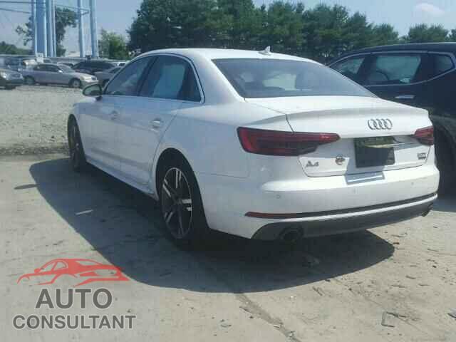 AUDI A4 2017 - WAUENAF40HN010207