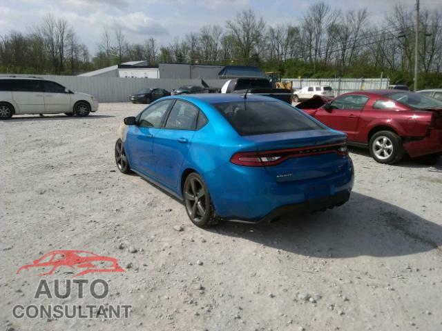 DODGE DART 2015 - 1C3CDFEB8FD187489