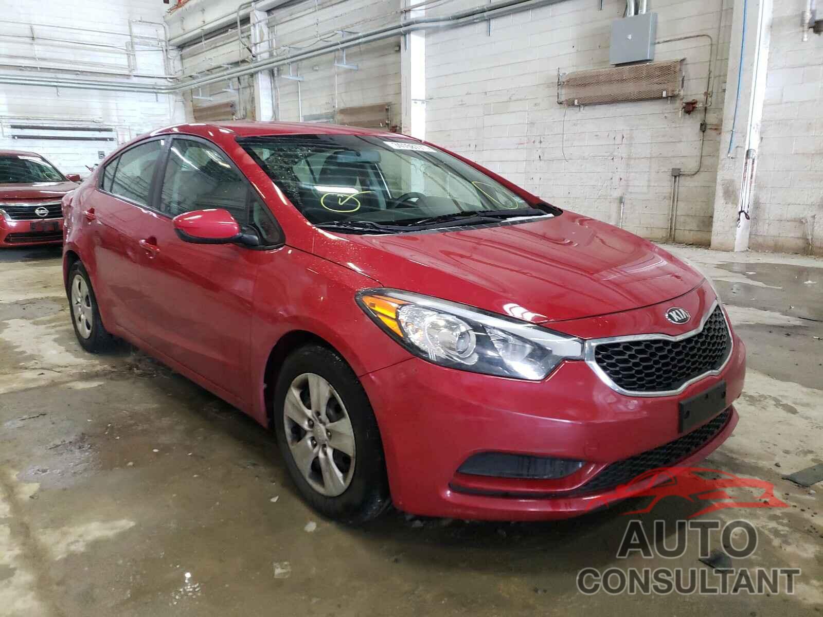 KIA FORTE 2016 - KNAFK4A68G5597925